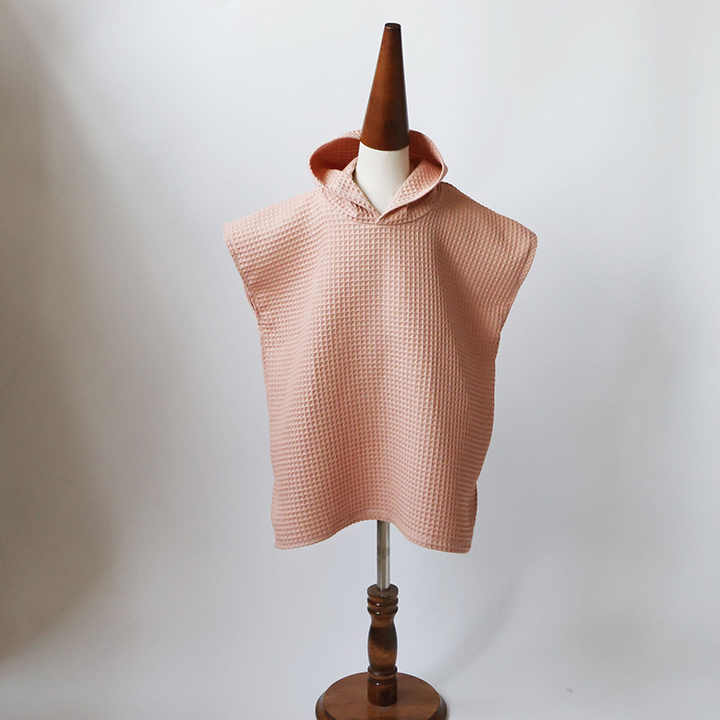 Beach Blankie Poncho - Coral