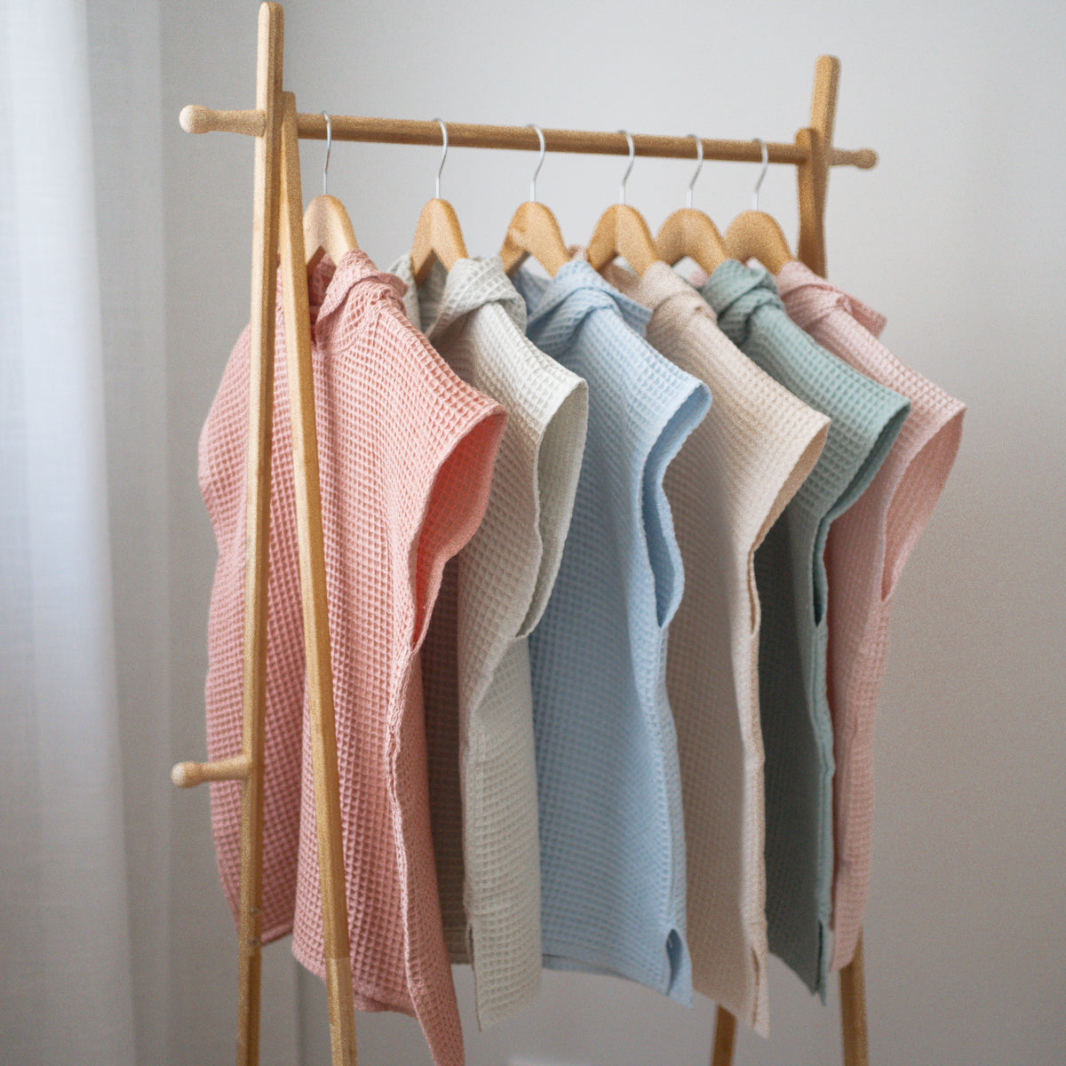 Beach Blankie Poncho - Coral