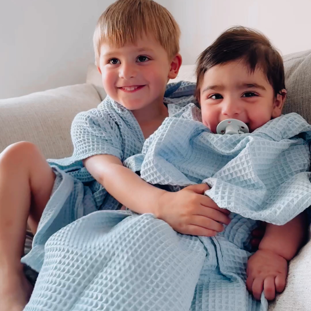 Beach Blankie Poncho - Ocean